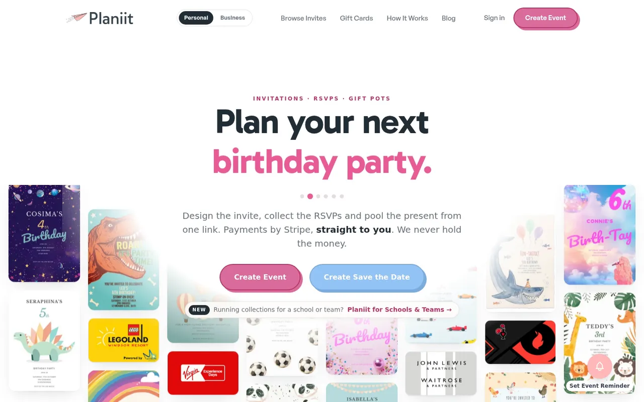 Planiit website